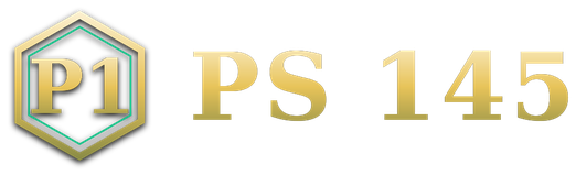 PS 145 โลโก้